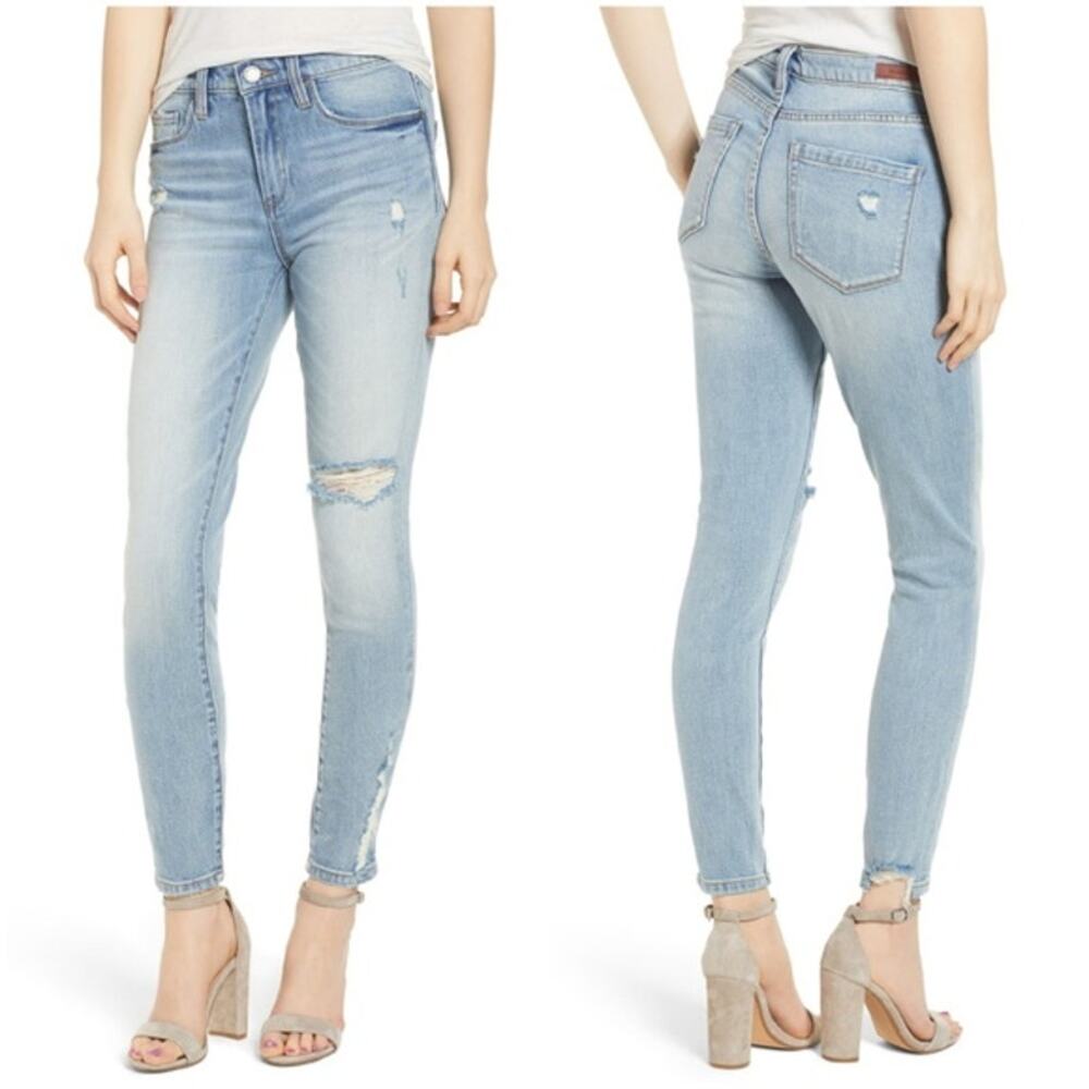 Blanknyc The Bond distressed skinny jeans sz 26